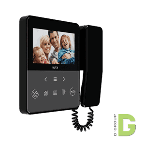 Auta NEOS Video 4,3'' LCD svarapparat sort /m telefonrør