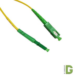 SC/APC-LC/APC Fiber Snor 1,5m Simplex 9/125