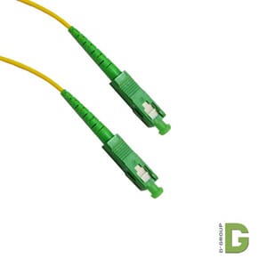 SC/APC-SC/APC Fiber Snor 1,5m Simplex 9/125