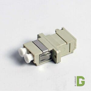LC Duplex Adapter MM OM2 m/Støvdeksel