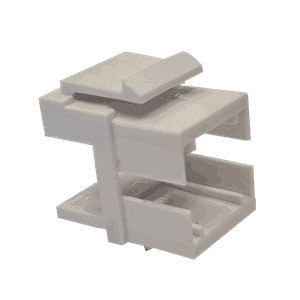 Keystone adapter for LC Duplex