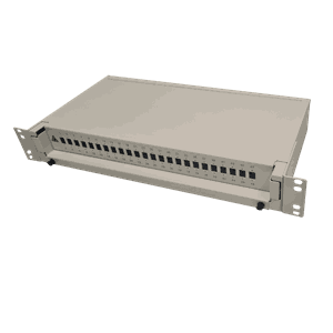ODF 1,5U tomt for 24xLC Adapter