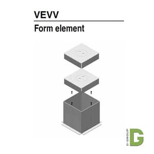 Form Element for innstøpning 270x270