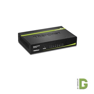 8-port kobber Gigabit Mini Switch