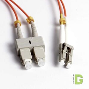 LC/SC Fiber Snor 3m Duplex 62,5/125