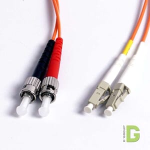 LC/ST Fiber Snor 2m Duplex 50/125