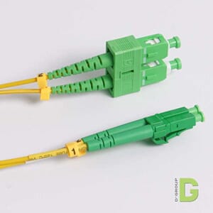 SC/APC-LC/APC Fiber Snor 20m Duplex 9/125