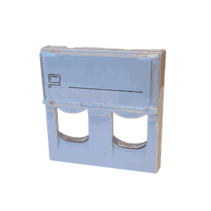 Brikke 45x45 2 Port Rett m/luke