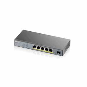 GS1350-6HP 6-port PoE+ IP Surveillance long range 60W