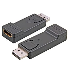 Display Port Plug - HDMI Type A Jack
