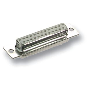 Dsub Solder plug EDSm 09 LL/Z, 9 pole